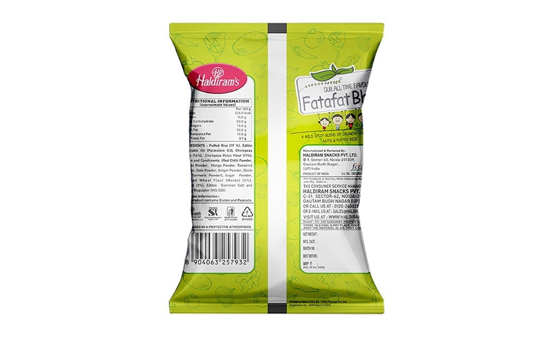Haldiram's Our All Time Favourite Fatafat Bhel   Pack  150 grams